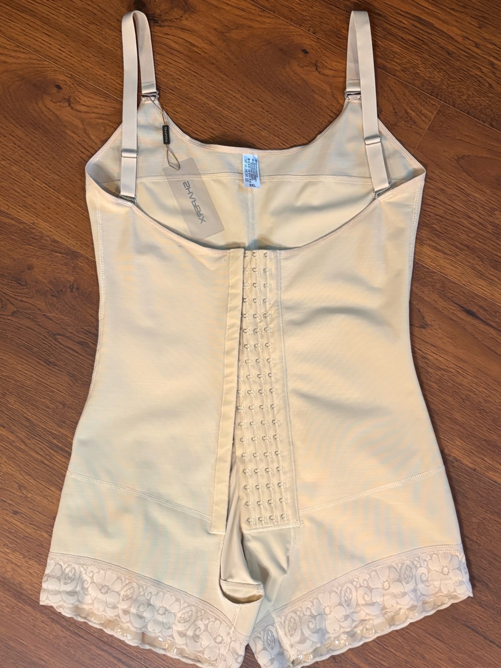 SHAPERX Beige Waist Trainer Vest